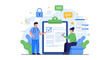 © Selong - Doctor and Patient Consultation: Secure Digital Health Records, Checklist Form, and Data Privacy