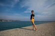 © Viktor - girl against the backdrop of the sea