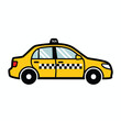 © Ammang - Yellow Taxi Cab in Urban Environment for Transportation and Travel Concepts