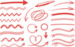 © kakoli046 - Red and white abstract lines create a festive Christmas wallpaper featuring a heart symbol and ribbon decoration on a grunge paper pattern for a Valentine holiday celebration card design