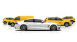 © irma - Modern vehicles array on white background for transportation and design concepts
