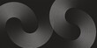 © Yuyud - Abstract Particle Technology Background Design. Abstract wave moving point flow particles, high tech background design for brochure, flyer, magazine, business card, banner. Vector