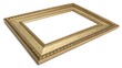 © MAHFUZA - Ornate gold picture frame with intricate details