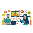 © Ethan - Digital Networking Business Professional Illustration