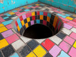 © MORAD - A realistic bottomless pit illusion designed on the floor