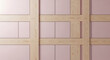 © Garsstd - Modern Pink Wall with Light Wood Trim Grid Background Elegant Board and Batten Paneling Texture for Interior Design