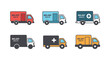 © Anowara - Relief Health Truck creative modern art vector