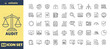 © Bolangmania - A set of editable audit icons for business and finance use