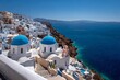 © Susana - Tourist concept, view of Santorini, Greece, island to travel and enjoy, beautiful with sea views