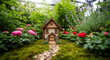 © wavemotion - bird house in the garden