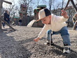 © phpetrunina14 - Toddler in white hoodie at playground on sunny day Portrait