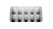 © Mahmudur - Blister pack of white pills on transparent background isolated on transparent background