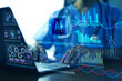 © Suriyo - Healthcare Professional Using Artificial Intelligence System for Medical Data Analysis