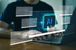 © Suriyo - Programmer Using AI Technology for Coding and Software Development with Data Analysis Interface