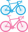 © SAMIM - Set of 20 Bicycle Silhouettes, Modern Bike and Cycling Line Icons, Vector Transportation Symbols
