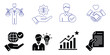 © MSTKAJOLREKHA - Business and law icons set including justice partnership and innovation symbols