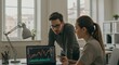 © hermas - Colleagues Analyze Data