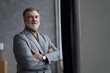 © opolja - Portrait of a confident mature businessman near the window.