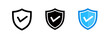 © SUE - Shield icon and check mark icon indicating approval