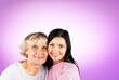 © BillionPhotos.com - Elder cheerful parent with young daughter