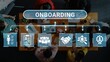 © InfiniteFlow - Comprehensive Guide to Onboarding Process with Visual Elements for Effective Employee Integration and Engagement in the Workplace Gluon.