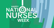 © KR Studio - National nurses week, healthcare greeting, vector illustration