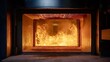 © Oleh - Cremation furnace burning with intense fire and high heat