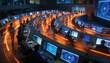 © igor.nazlo - The power of digital technology with a focus on a software engineer utilizing a computer with lines of code, data analysis, and AI algorithms to improve business operations