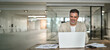© insta_photos - Busy smiling middle aged professional business man executive investor ceo leader using computer working with online finances sitting at desk. Happy mature bank manager looking at laptop in office.