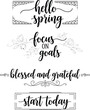 © Shahida - Inspirational quotes on a white background with elegant black and grey typography