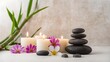 © LucyCharlotte - The spa atmosphere is designed in a Zen style, decorated with bamboo, hot stones, candles, and orchids.