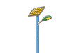 © vectorlion_ - Modern Solar Powered Street Light With Energy Panel On Pole For Sustainable Urban Illumination Technology
