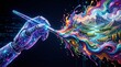 © Abdul - A conceptual representation of AI creativity. Adobe Stock buyers are currently looking for images that illustrate the 'AI Revolution.'