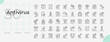 © Madani Pro - Antivirus Line Editable Icons set