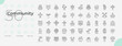 © Madani Pro - Community Line Editable Icons set