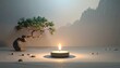 © Sapirah - Relaxation and mindfulness concept with candle light and stone