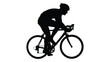 © SILHUETTECHEMBER - A person riding a bicycle