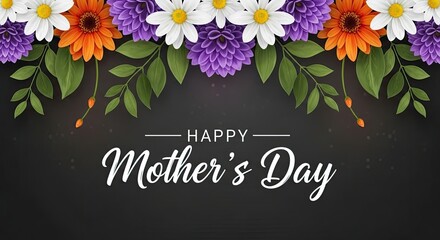  Vibrant floral arrangement for mother's day celebration