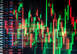 © Westend61 - Stock market trading graph and financial data on computer screen