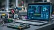© KanStockPng - High Fidelity Embedded Software Integration Concept with Laptop