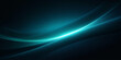 © FANUSH - Abstract flowing turquoise light streams across a dark background, creating a sense of ethereal beauty and futuristic movement. Capturing the interplay of light and shadow.