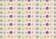 © MdAzizul - A vibrant and playful seamless pattern featuring an array of hand-drawn desert and nature-inspired motifs.