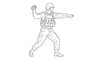 © Hahaha - Soldier throwing a grenade, military action, combat readiness, tactical gear, army uniform, weapon
