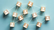 © Detective - Interconnected network of people icons