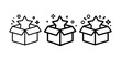 © MstPoliAkther - Box with star vector icon. concept of best choice, premium quality product, reward, unboxing, gift, prize, bonus, rating, excellent