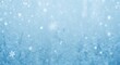 ©  Ayse Aiza - Blue winter abstract background with falling snowflakes and frosted texture creating cold seasonal atmosphere. Background concept