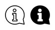 © Lunaraa - Information sign icon set vector. about us sign and symbol. question mark icon