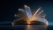 © Anca - An illuminating digital book radiates knowledge and wisdom with a unique blend of technology and the power of reading. ..Created with Generative AI, not depicting real subjects.