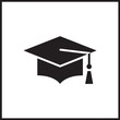 © Salma - Graduation cap icon symbol for education and academic achievement online