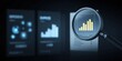 © Thi - Explore the performance analysis through a report featuring a graph and a chart that tracks a forecast statistic.